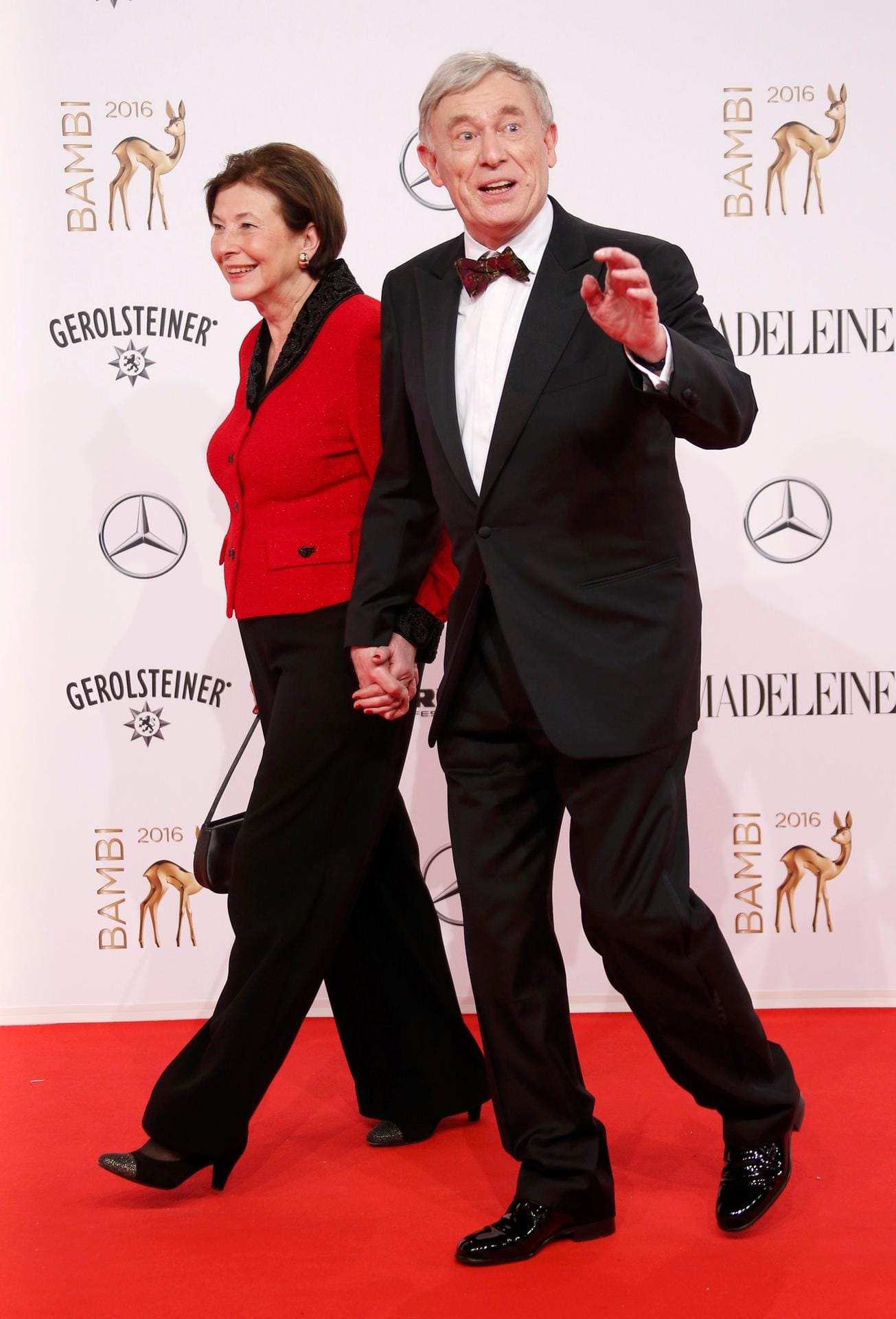 Der ehemalige Bundespräsident Horst Köhler kam mit Ehefrau Eva Luise.