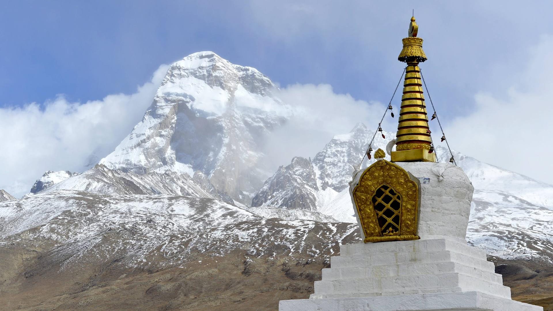 Der Himalaya wird auch als "Dach der Welt" bezeichnet.