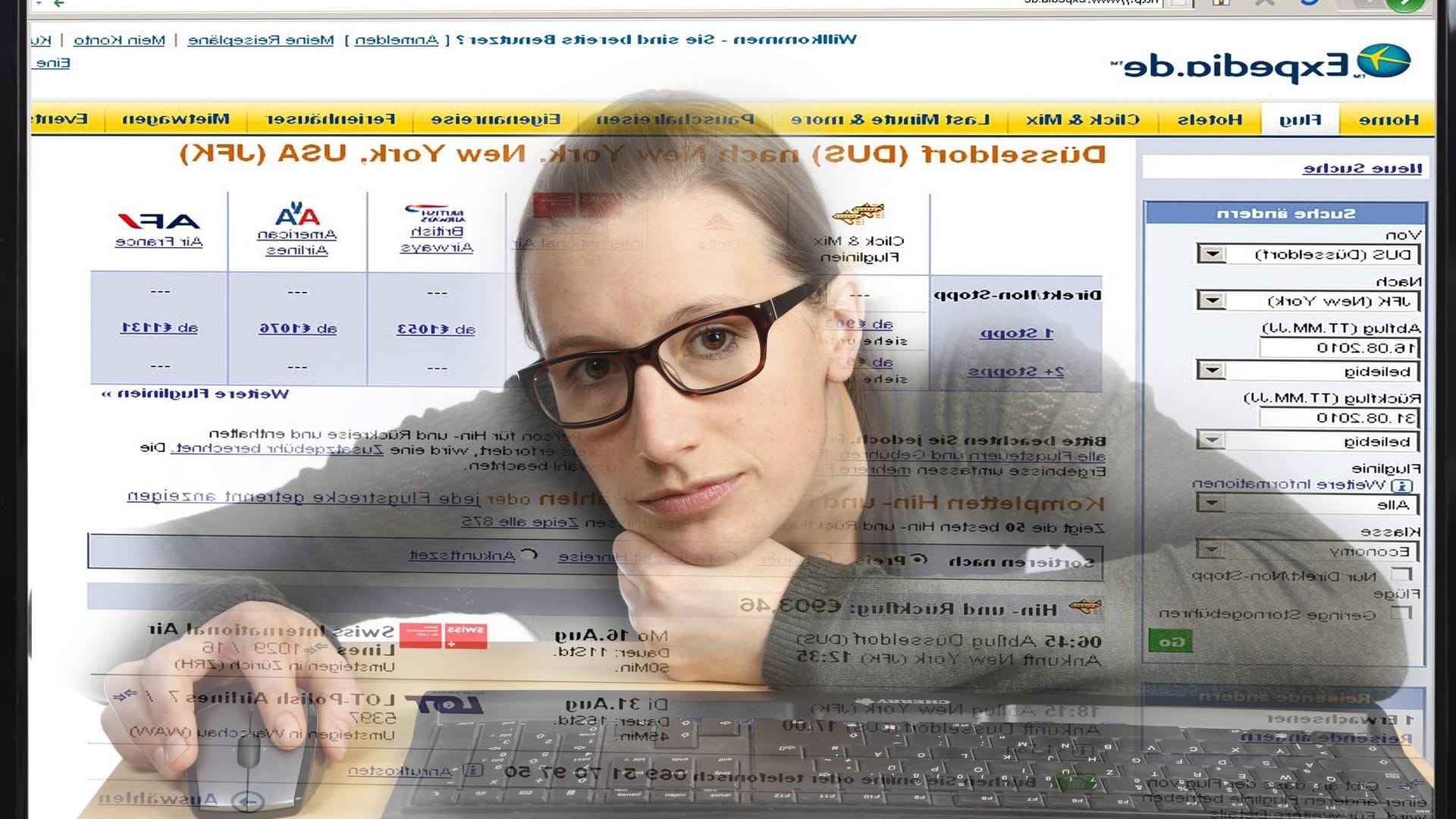 Bei der Flugbuchung im Internet lauern viele Fallstricke.