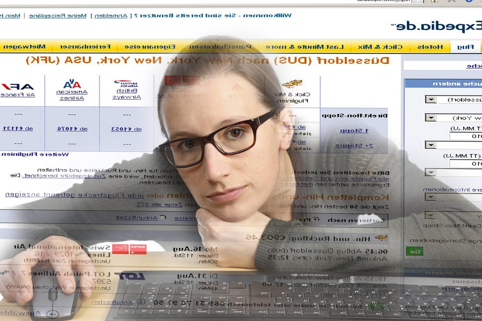 Bei der Flugbuchung im Internet lauern viele Fallstricke.