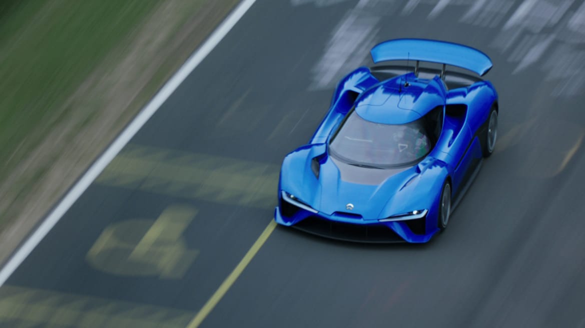 Nio EP9: Rasante China-Flunder mit vier Elektromotoren.