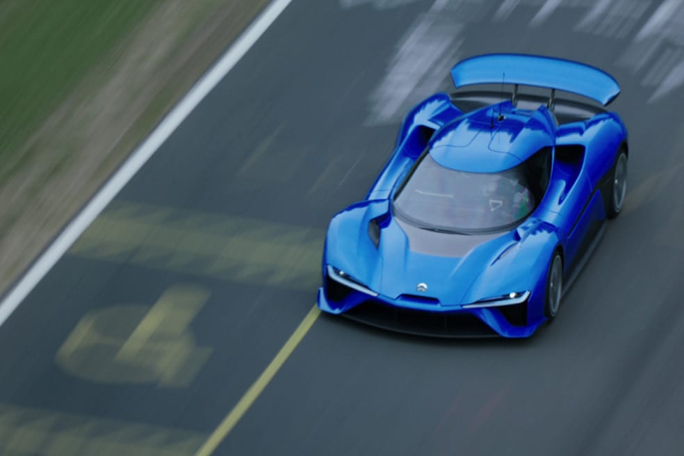 Nio EP9: Rasante China-Flunder mit vier Elektromotoren.