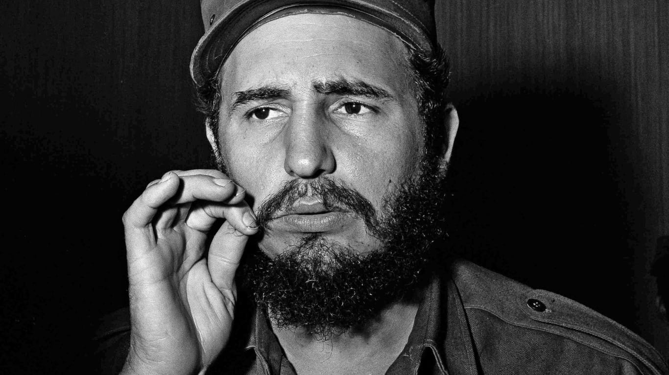 Fidel Castro 1959, im Jahr seines größten Triumphes.