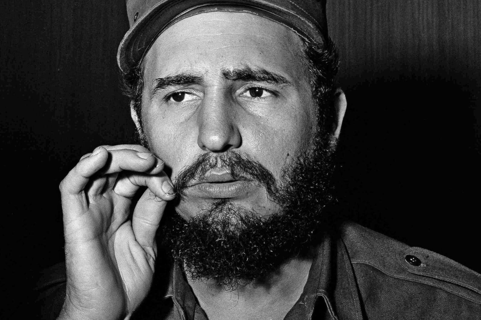 Fidel Castro 1959, im Jahr seines größten Triumphes.