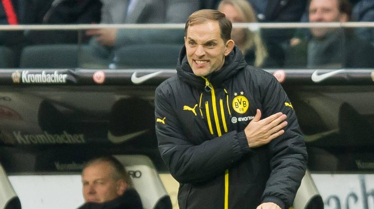 BVb-Coach Thomas Tuchel hadert mit der Leistung seines Teams.
