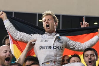 Freude ohne Grenzen: Nico Rosberg ist darf sich zum ersten Mal Weltmeister der Formel 1 nennen.