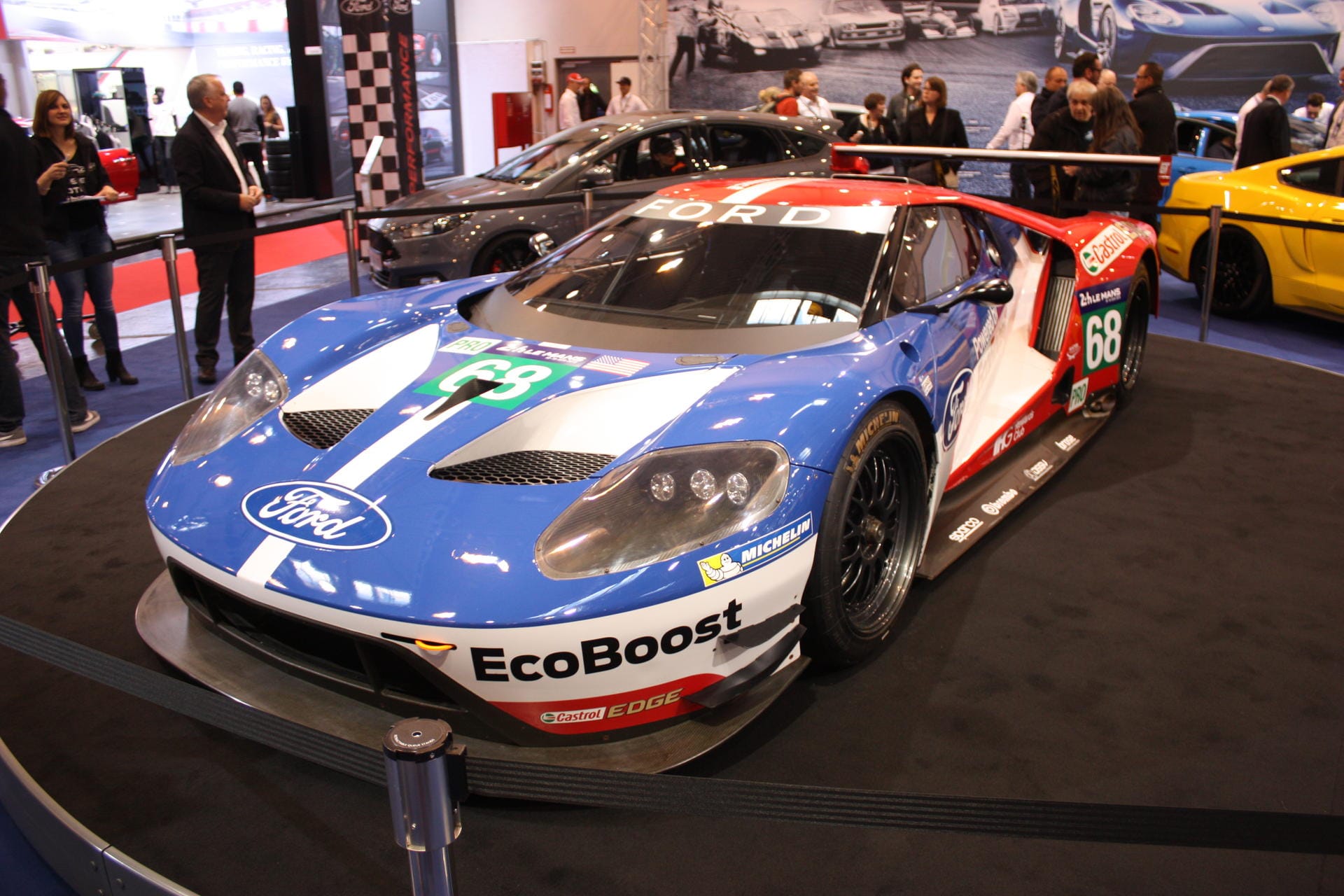 Ein Ford für die Langstrecke: Der GT kam extra aus Le Mans angereist.