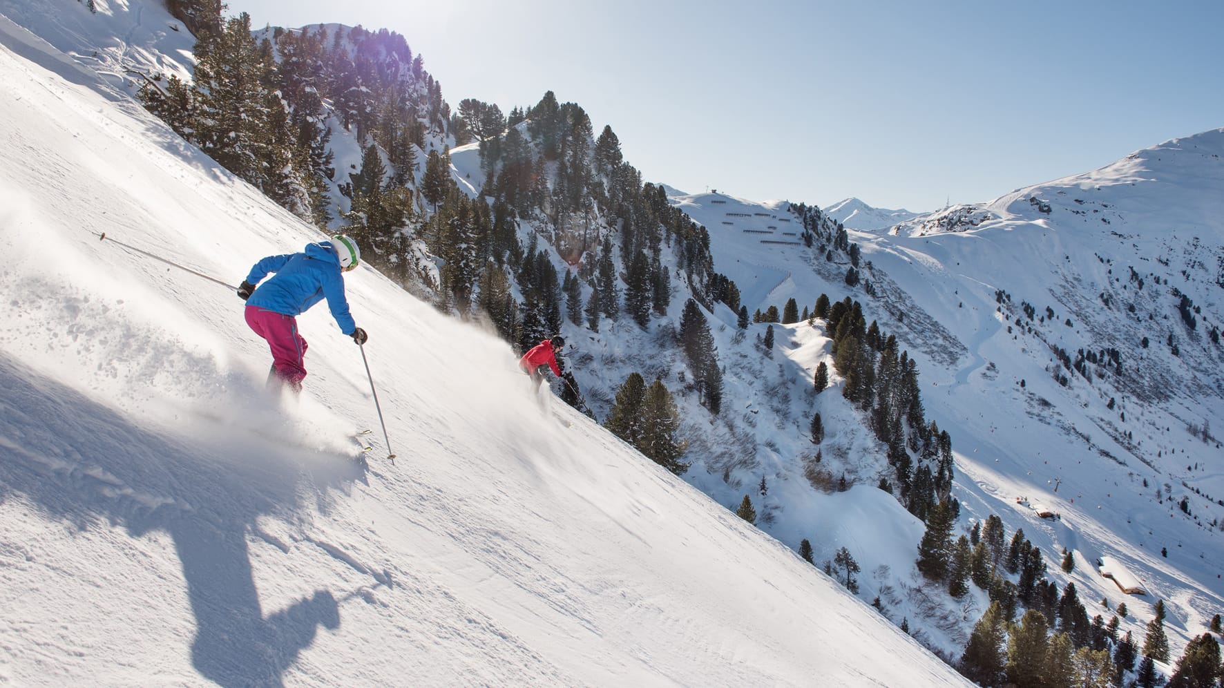 Die "Harakiri" gehört zu den steilsten Pisten der Alpen und verlangt Skifahrern einiges ab.