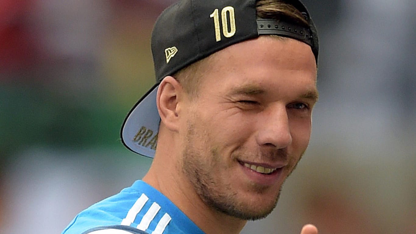 Lukas Podolski hatte die Idee für den Rap-Song "Liebe deine Stadt".