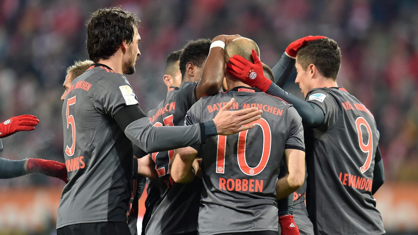 Beim FC Bayern herrscht nach dem Sieg beim FSV Mainz 05 Jubelstimmung.