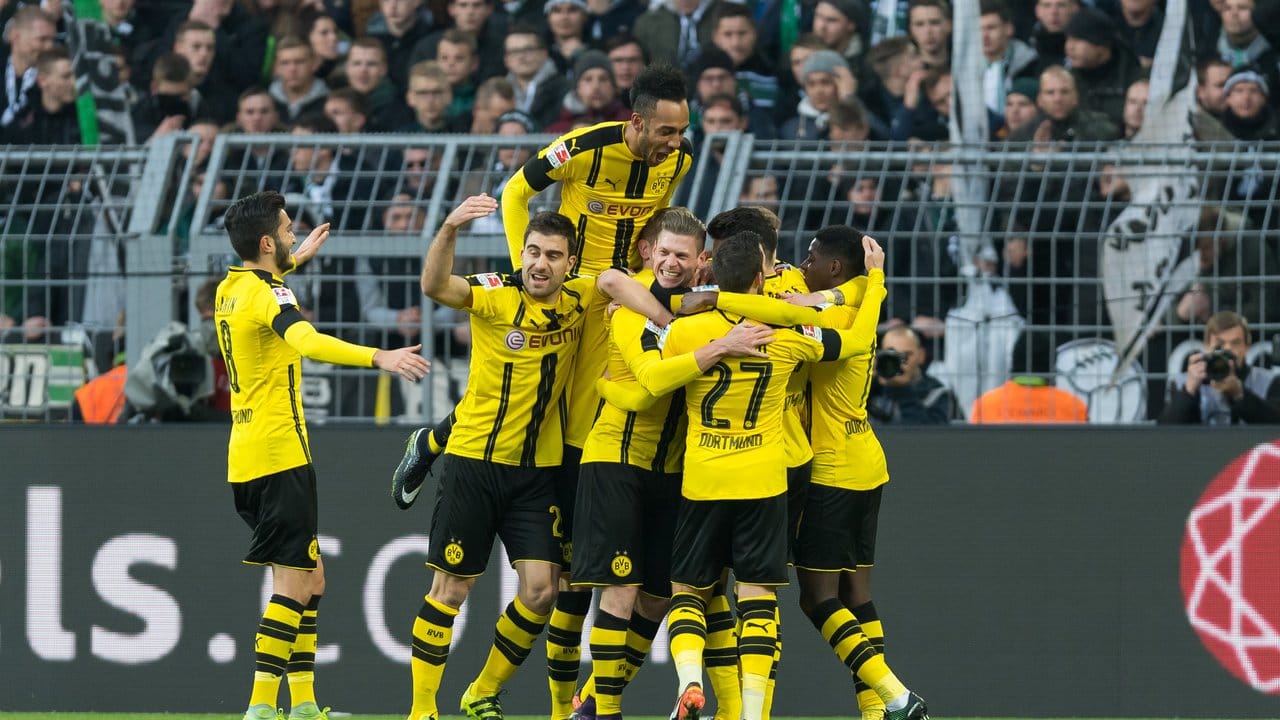 Heimsieg für den BVB: Dortmund gewinnt gegen Mönchengladbach.