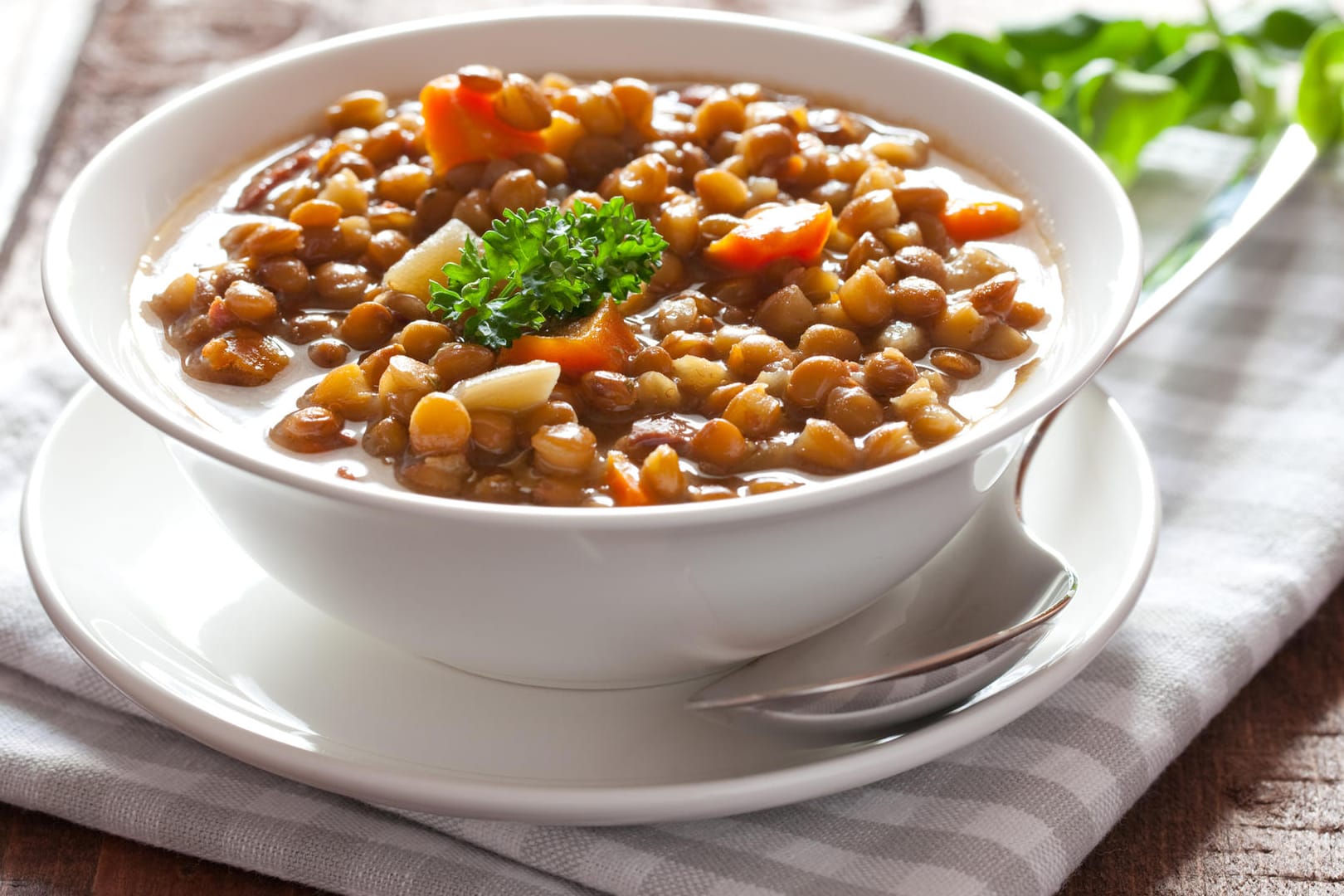 Im deftigen Eintopf oder exotisch im Curry - Linsen sind sehr vielseitig.