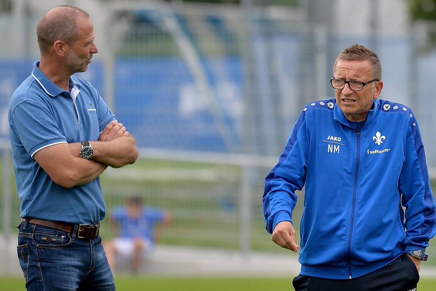 Holger Fach (li.) und Norbert Meier sind in Darmstadt nicht länger in Amt und Würden.
