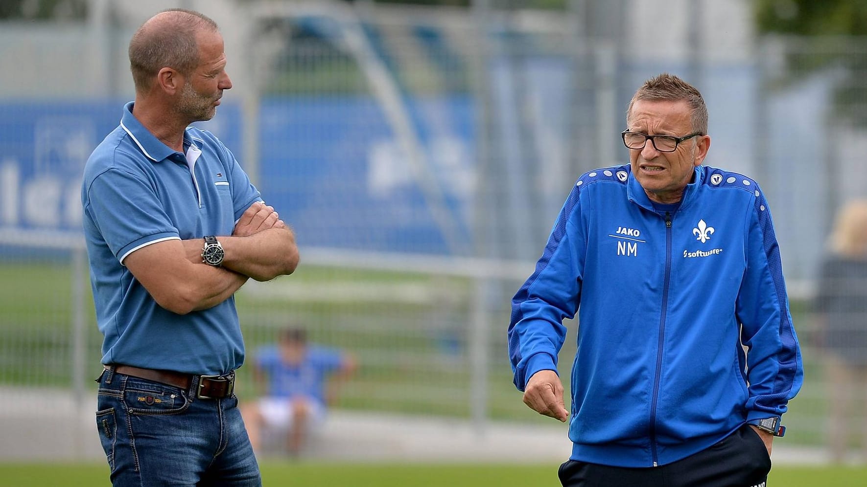 Holger Fach (li.) und Norbert Meier sind in Darmstadt nicht länger in Amt und Würden.