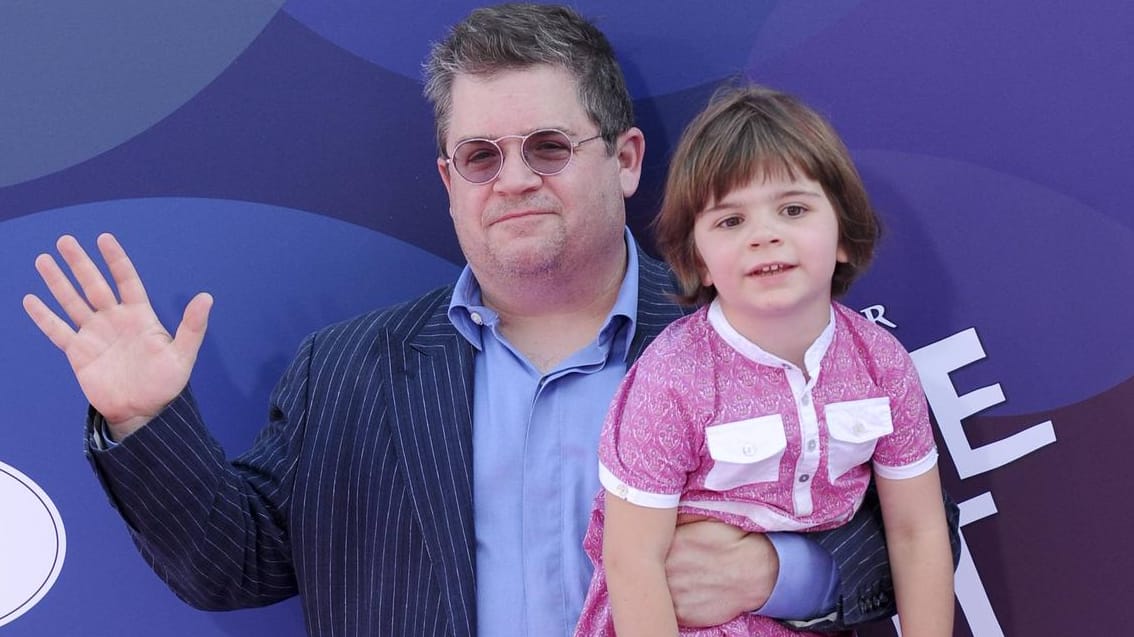 Patton Oswalt mit seiner Tochter Alice.