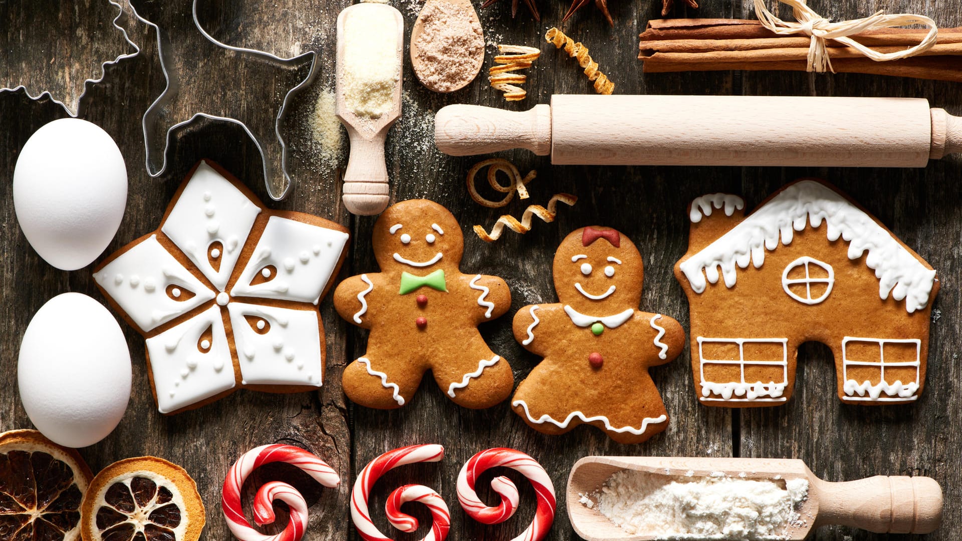 Zutaten wie Pottasche sind typisch in der Weihnachtsbäckerei.