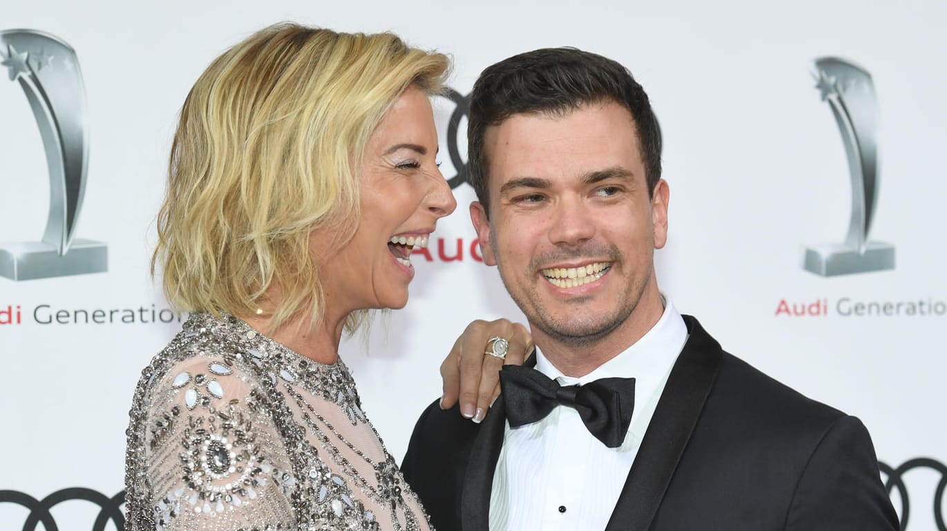 Giulia Siegel und Ludwig Heer beim Audi Generation Award in München.