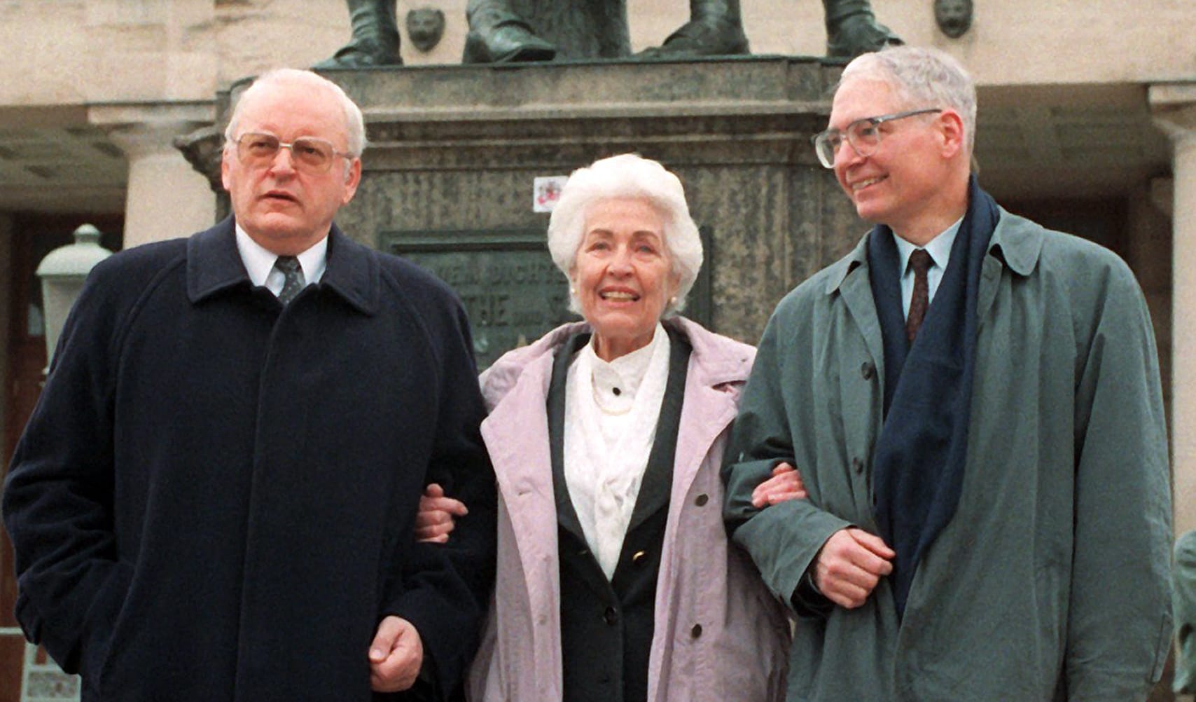 Hildegard Hamm-Brücher kandidierte 1994 für das Amt der Bundespräsidentin.