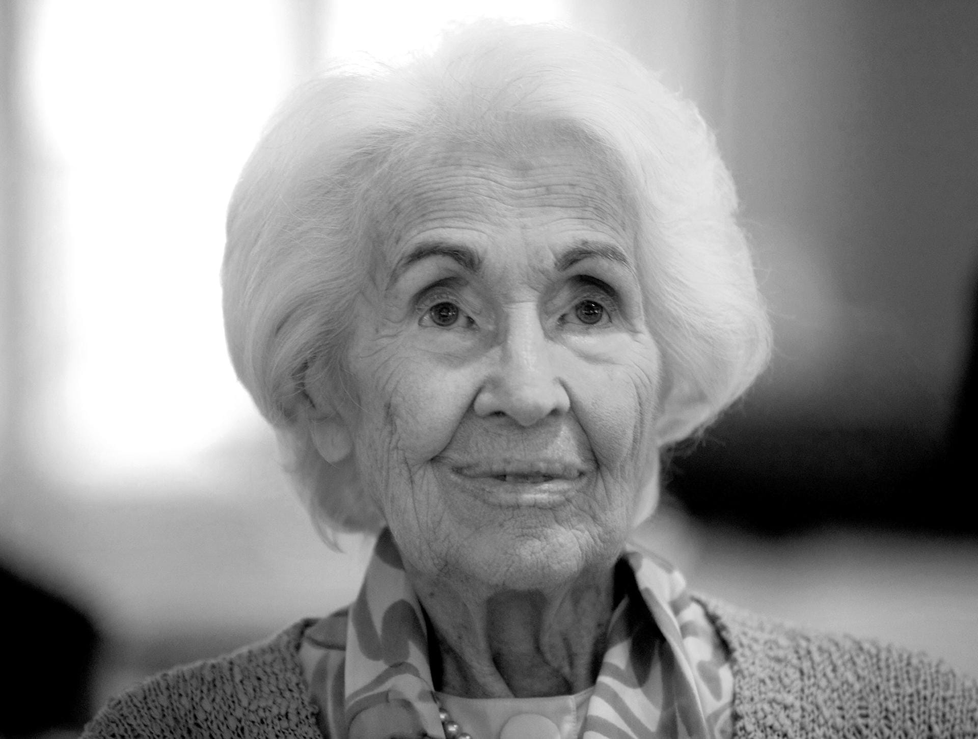 Die ehemalige FDP-Staatsministerin Hildegard Hamm-Brücher ist am 7. Dezember 2016 im Alter von 95 Jahren gestorben.