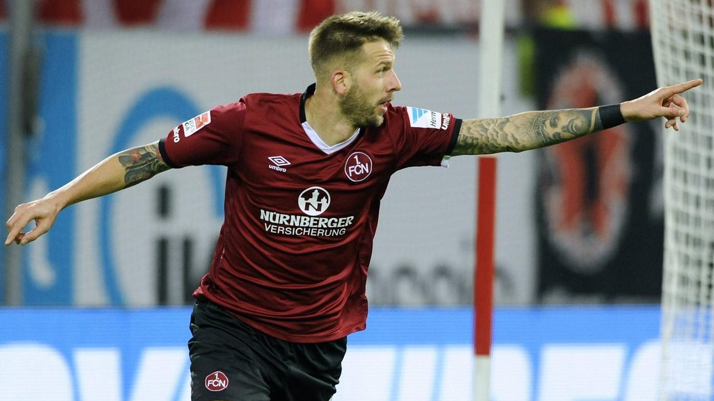 FCN-Profi Guido Burgstaller führt die Torschützenliste der 2. Bundesliga mit 13 Treffern an.
