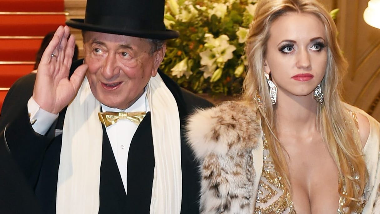 Richard Lugner und seine Ex-Frau Cathy.