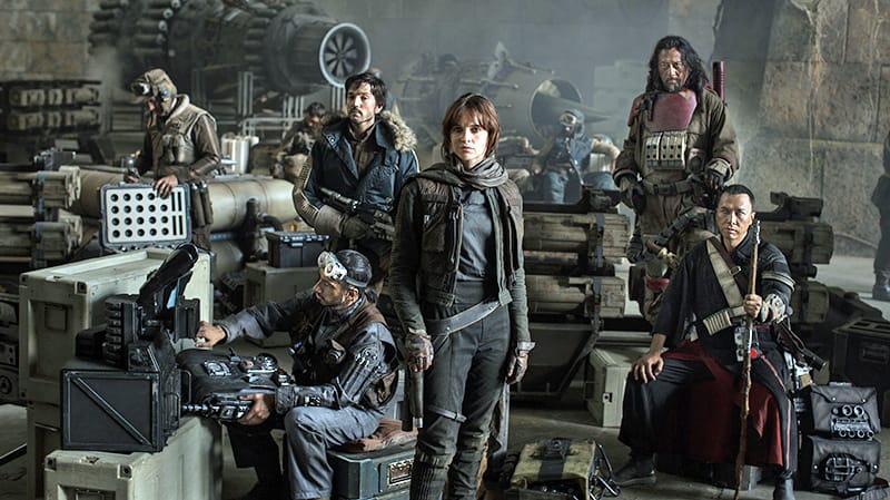 Das Einsatzteam "Rogue One" ist bereit.