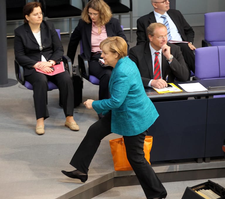 Merkel als Meisterin der Zeichensprache