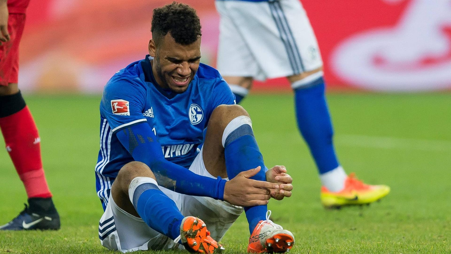 Muss gegen den SC Freiberg passen: Schalke-Angreifer Eric Maxim Choupo-Moting. Muss gegen den SC Freiberg passen: Schalke-Angreifer Eric Maxim Choupo-Moting.