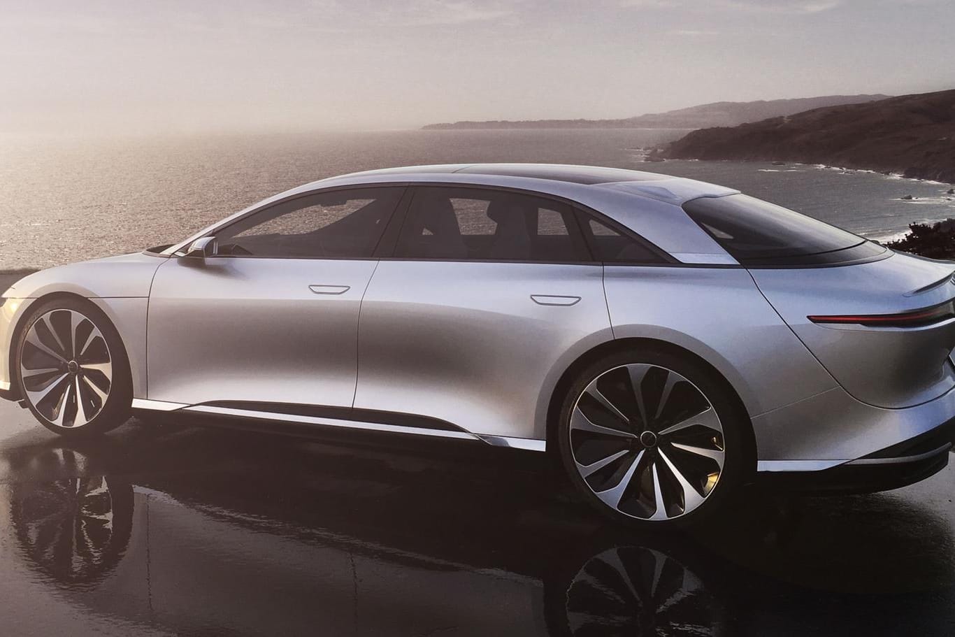 Luxus-Liner mit Elektroantrieb: Lucid Motors Air.