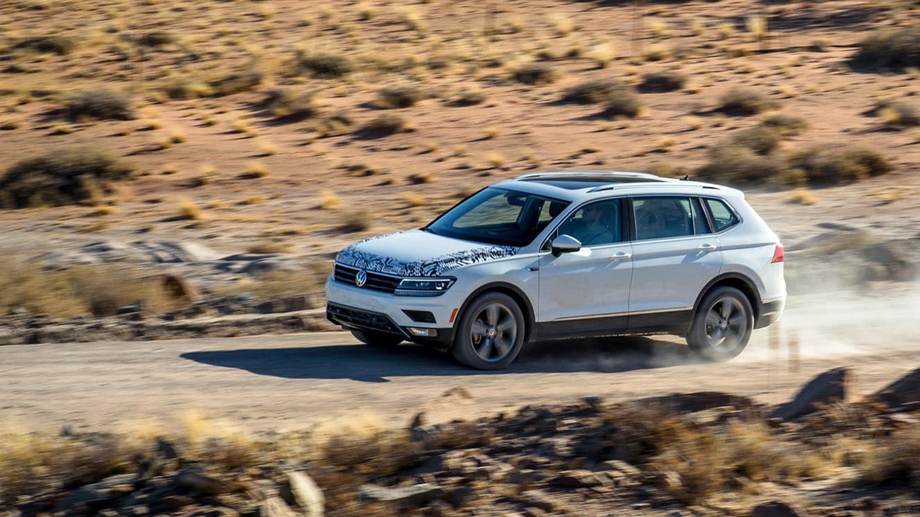 VW Tiguan Allspace bietet mehr Platz für Kind und Kegel.