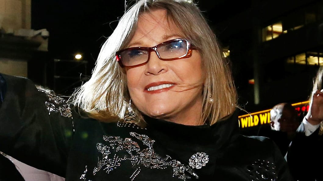 "Stars Wars"-Darstellerin Carrie Fisher.