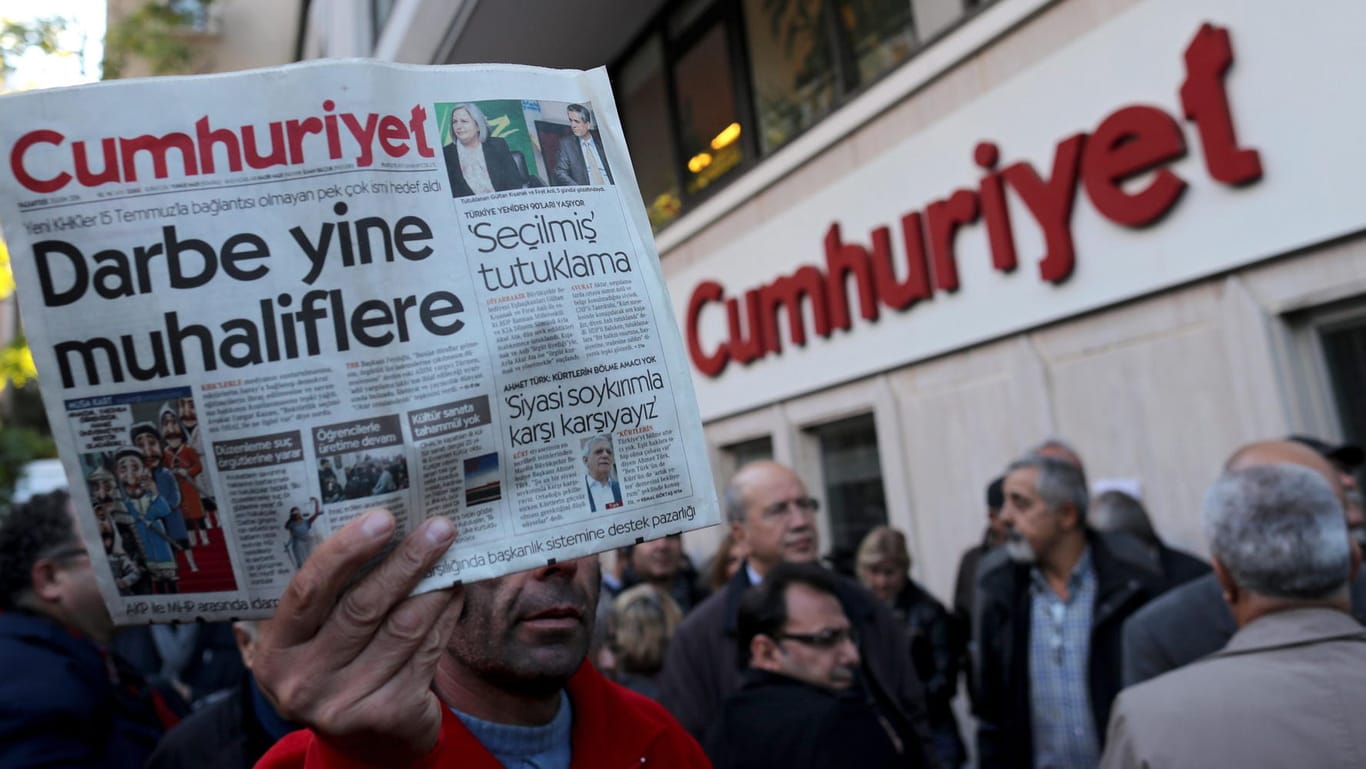 Cumhuriyet ist eine der letzten verbliebenen regierungskritischen Zeitungen.