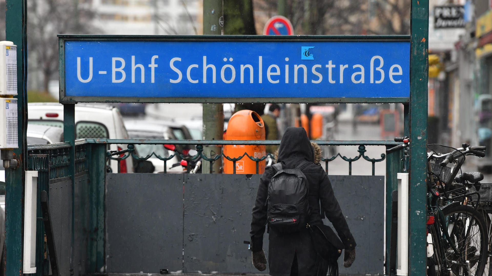 Die U-Bahn-Haltestelle in Berlin, in dem der Angriff gegen den Obdachlosen erfolgte.