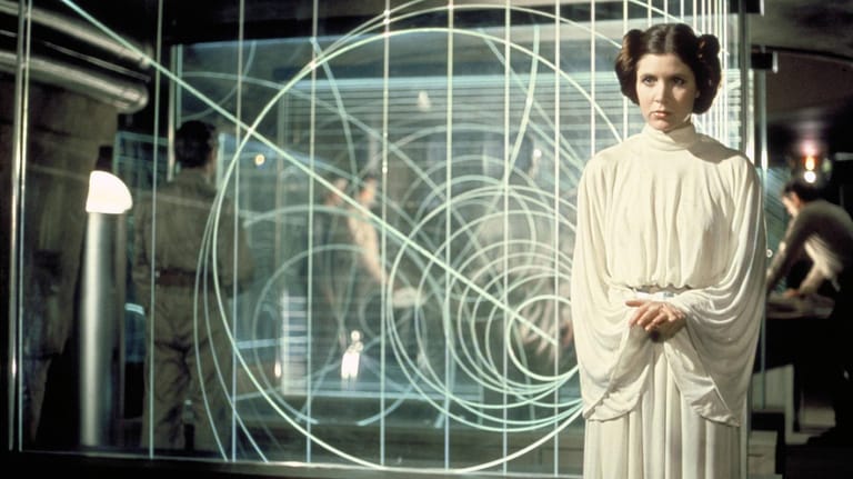 Als Prinzessin Leia in der Star-Wars-Trilogie wurde Carrie Fisher weltberühmt.