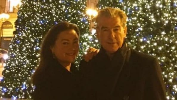 Pierce Brosnan und seine Frau Keely Shaye Smith.