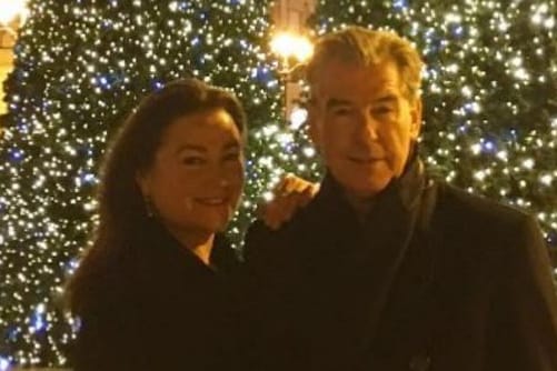 Pierce Brosnan und seine Frau Keely Shaye Smith.