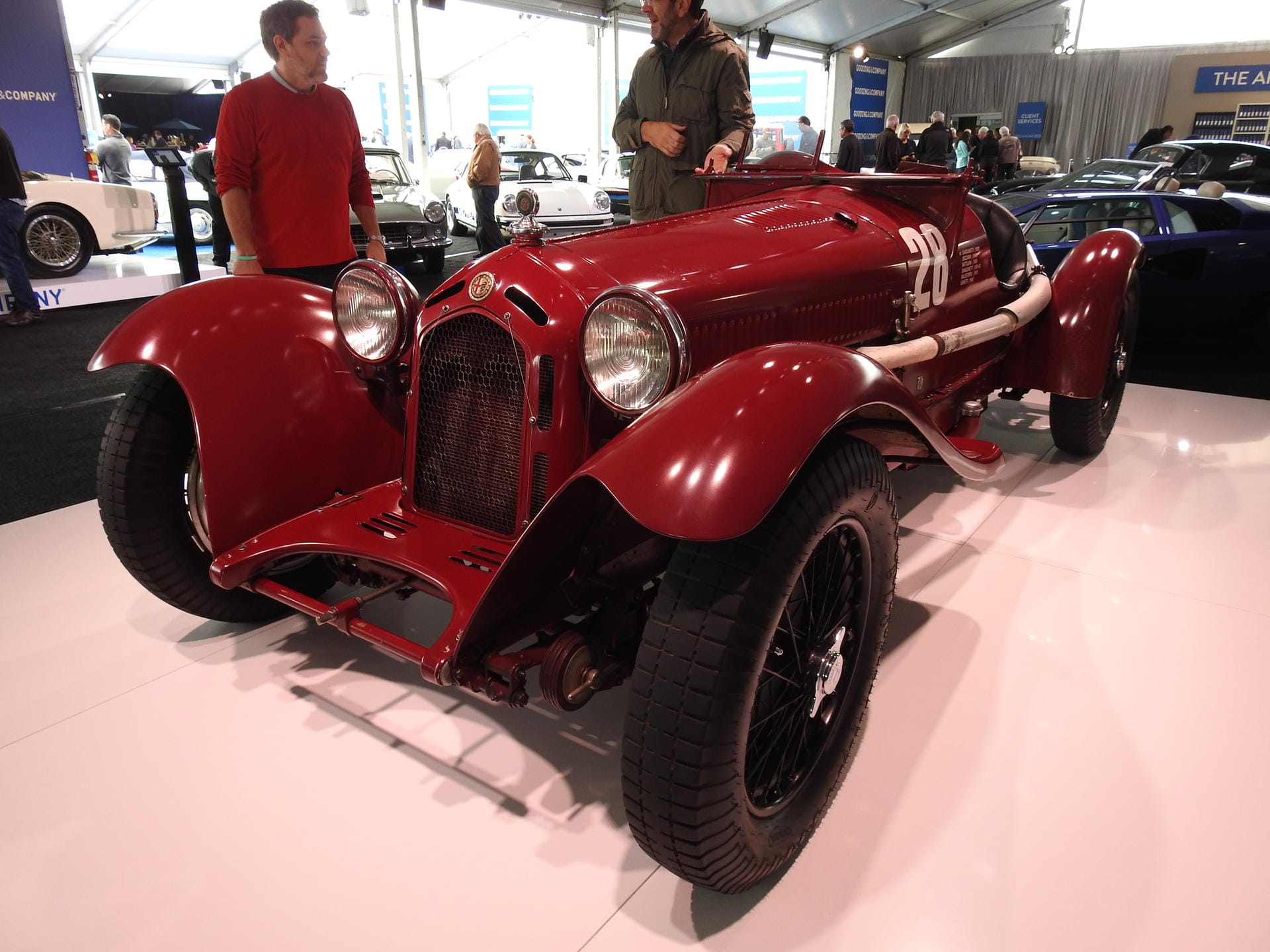 ... oder der Alfa Romeo 8C 2300 Monza von 1933, der für 11,99 Millionen Dollar verkauft wurde.