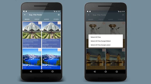 Die App Duplicate File Finder stöbert doppelte Dateien auf dem Android-Smartphone auf.