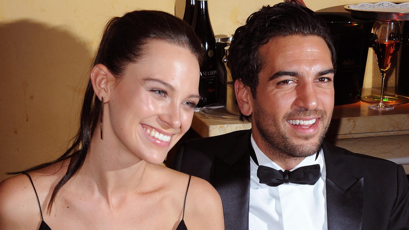 Elyas M'Barek und seine damalige Freundin Julia beim 43. Deutschen Filmball im Bayerischen Hof in München.