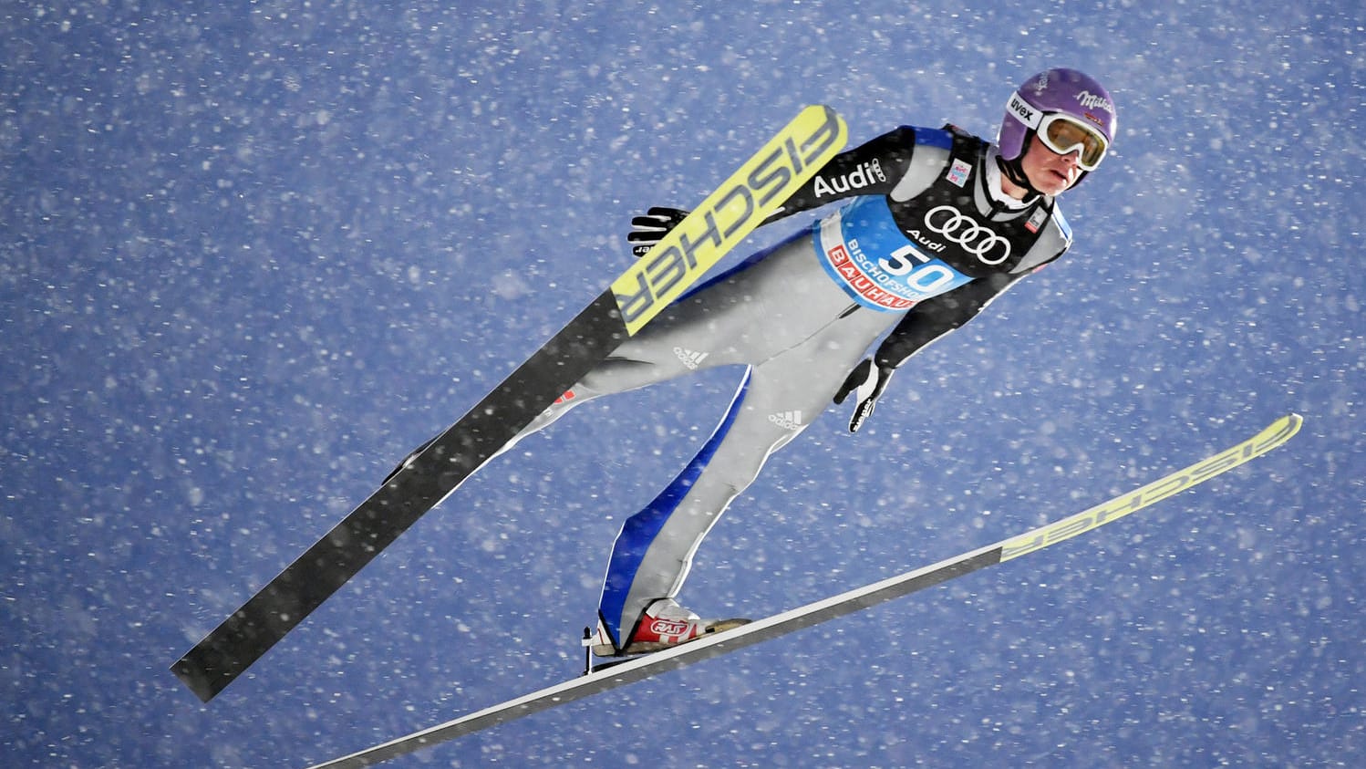 Überzeugender Auftritt bei der Qualifikation in Bischofshofen: DSV-Adler Andreas Wellinger.