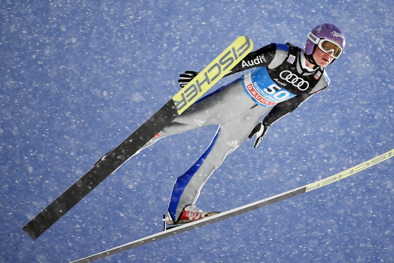 Überzeugender Auftritt bei der Qualifikation in Bischofshofen: DSV-Adler Andreas Wellinger.