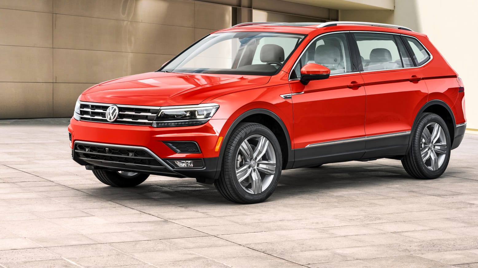 Der neue VW Tiguan Allspace ist auch als Siebensitzer zu bekommen.