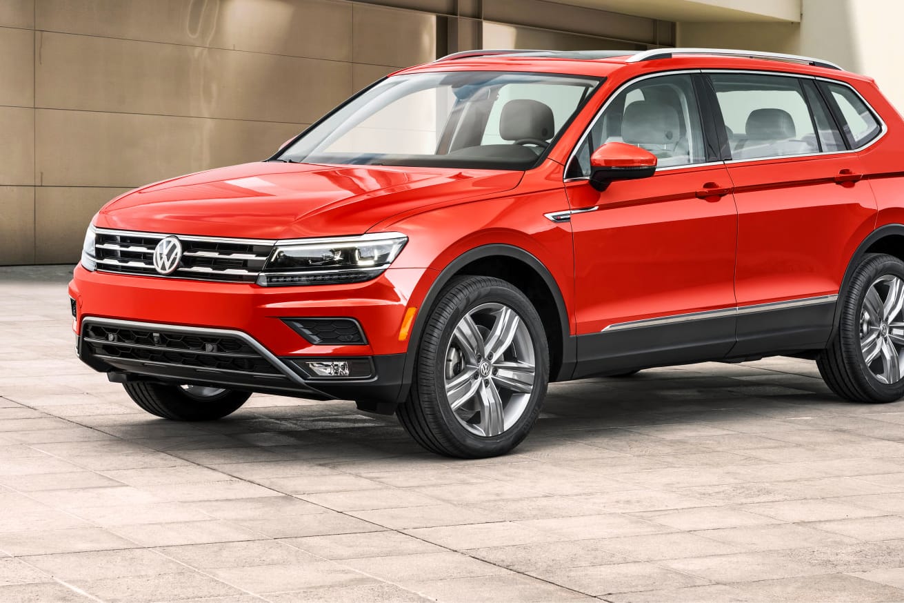 Der neue VW Tiguan Allspace ist auch als Siebensitzer zu bekommen.