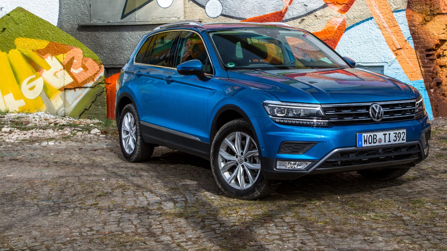 Der VW Tiguan muss in die Werkstatt.