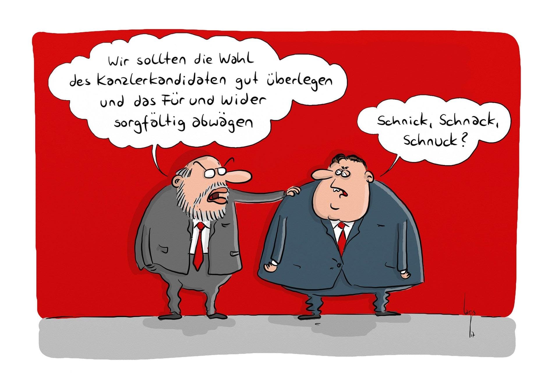 Die SPD schickt Martin Schulz ins Rennen um die Kanzlerschaft.