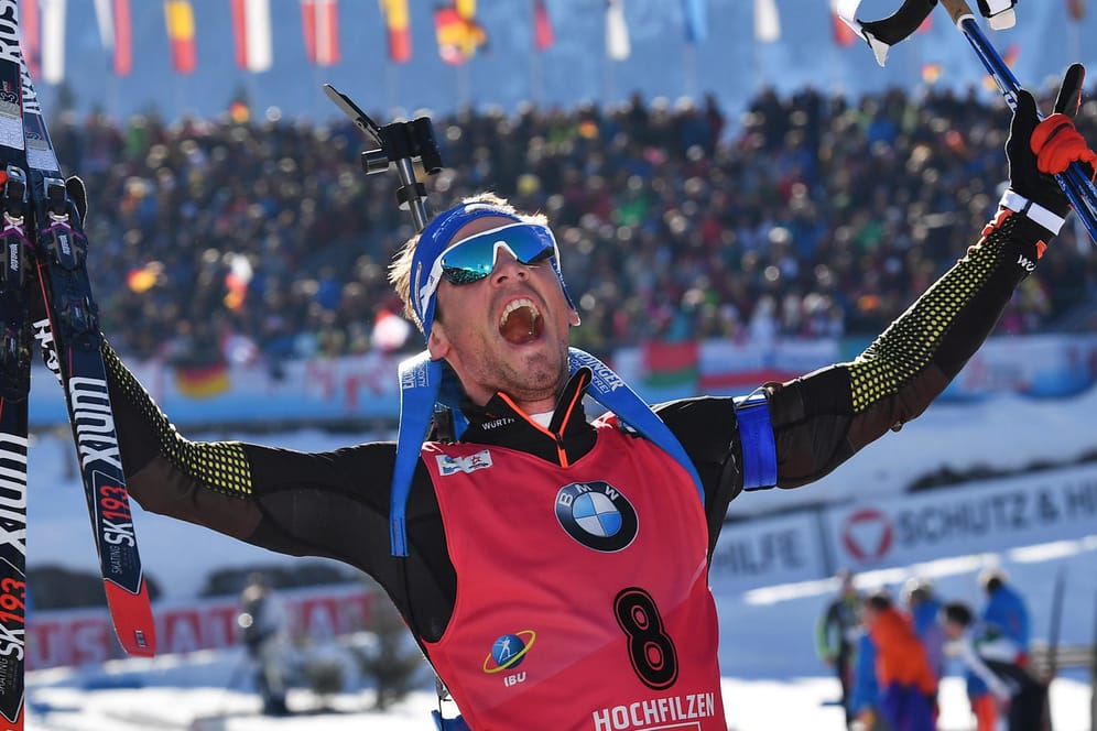 Biathlon Weltmeisterschaft Hochfilzen - Simon Schempp