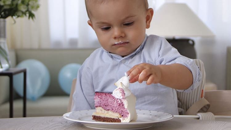 Was für eine kleine Zuckerschnute!