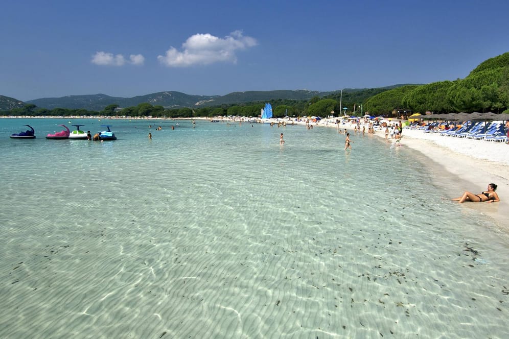 Der Strand von Santa Giulia an der Südküste von Korsika