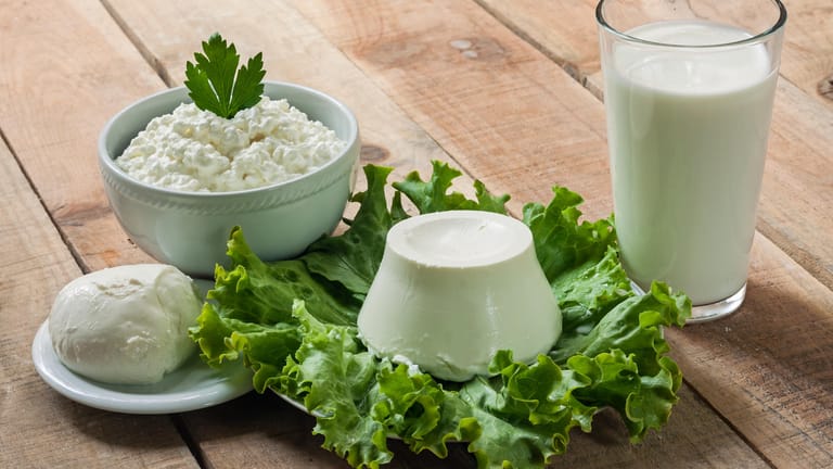 Laktoseintoleranz: Milch, Mozzarella und Ricotta