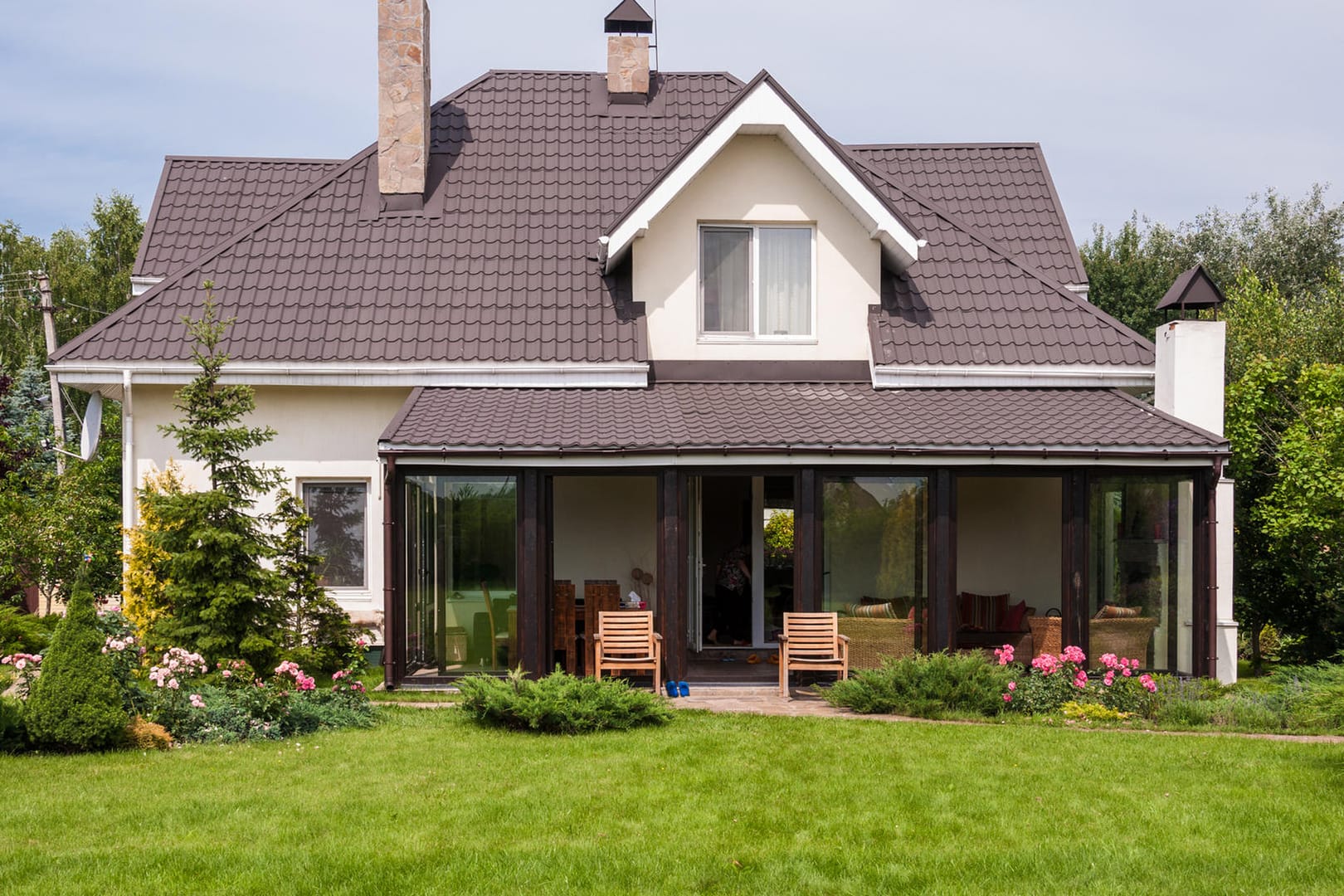 Ein schöner und gepflegter Garten hat erheblichen Einfluss auf den Wert einer Immobilie.